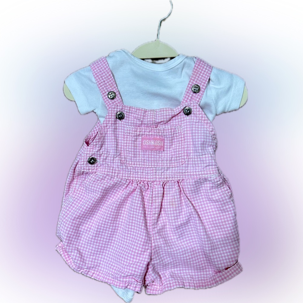 Oshkosh Overalls and Honest Onesie